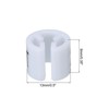 Unique Bargains Plastic Round Color Coding Hanger Garment Hanger Markers Tag 100 Pcs - 2 of 3