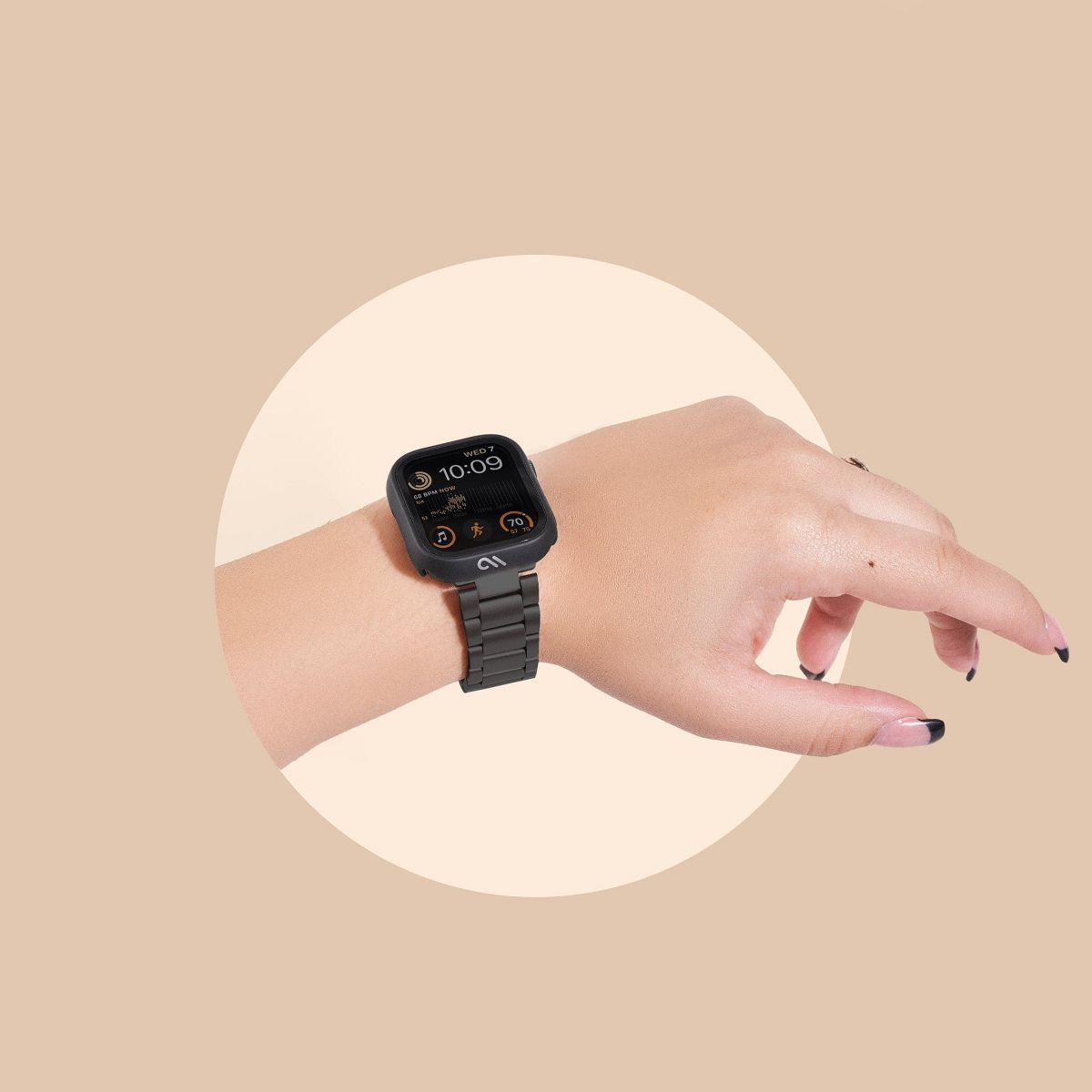 Case-Mate Apple Watch Series 7-8 Tough Bumper Case with Integrated Screen Protector - thumbnail 4