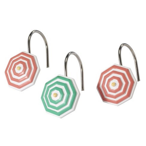 Avanti Linens Flamingo Paradise Shower Hooks : Target