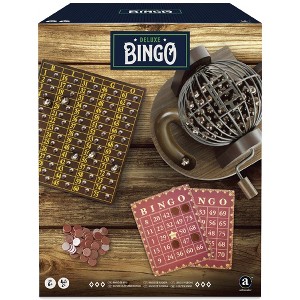 Merchant Ambassador: Craftsman Collection Deluxe Bingo Mahogany Wood Finish Hooper - 1 of 4