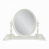 Royal Hampton Vanity Dresser Mirror, 35x48, White Wood Floral, Beveled Edge - 3 of 4