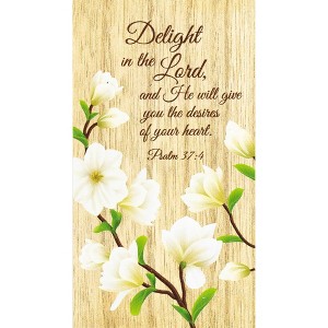Dicksons Desires of Your Heart White, Green, and Tan 2.75 x 5 Inch Refrigerator Magnet - 1 of 2