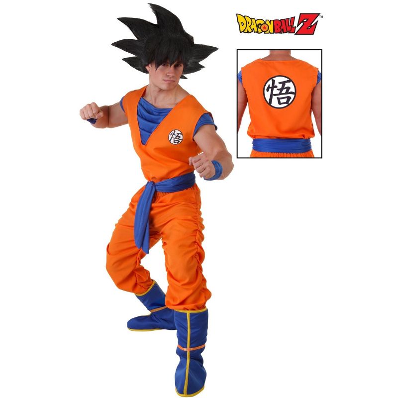 HalloweenCostumes.com Plus Size Dragon Ball Z Goku Costume, 4 of 8