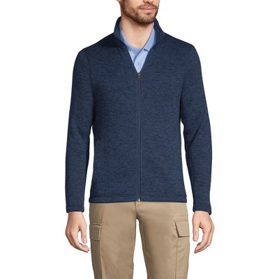 Lands' End Men's Sweater Fleece Jacket