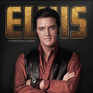 Trends International 2026 Elvis Presley 12"x12" Wall Calendar - 1 of 4