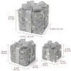 TackView Set of 3 Christmas Lighted Boxes, Christmas Boxes Present Decorations Outdoor Yard - 3 of 4