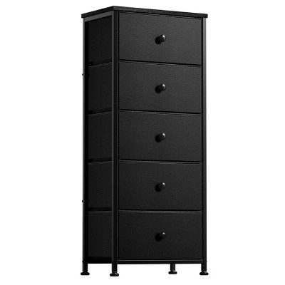 WOWLIVE 5-Drawer Dresser, Chest of Drawers, Dresser for Bedroom