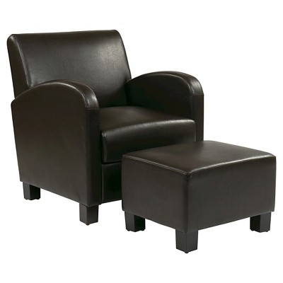 target leather chair