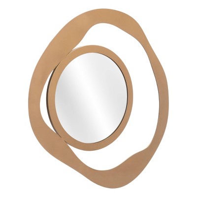 Maxson Decorative Wall Mirror Gold - ZM Home