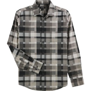 Alfani Mens Geometric Button Up Shirt - 1 of 1