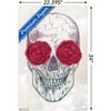 Trends International Rachel Caldwell - Skull Roses Unframed Wall Poster Prints - 3 of 4