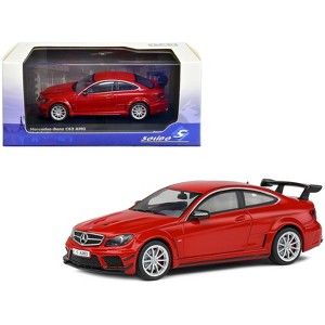 2012 Mercedes-Benz C63 AMG Black Series Fire Opal Red 1/43 Diecast Model Car by Solido - 1 of 4