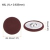 Unique Bargains Metal Shank Round Cloth Covered DIY Sewing Buttons 20 Pcs - 2 of 4
