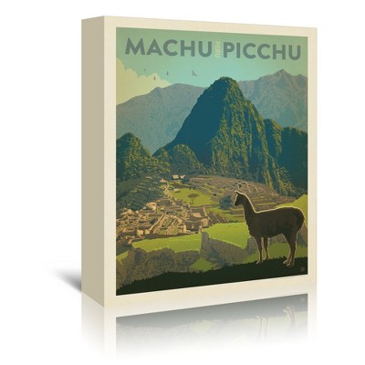 Peru Machu Picchu by Anderson Design Group Wrapped Canvas - Americanflat - 5" x 7"