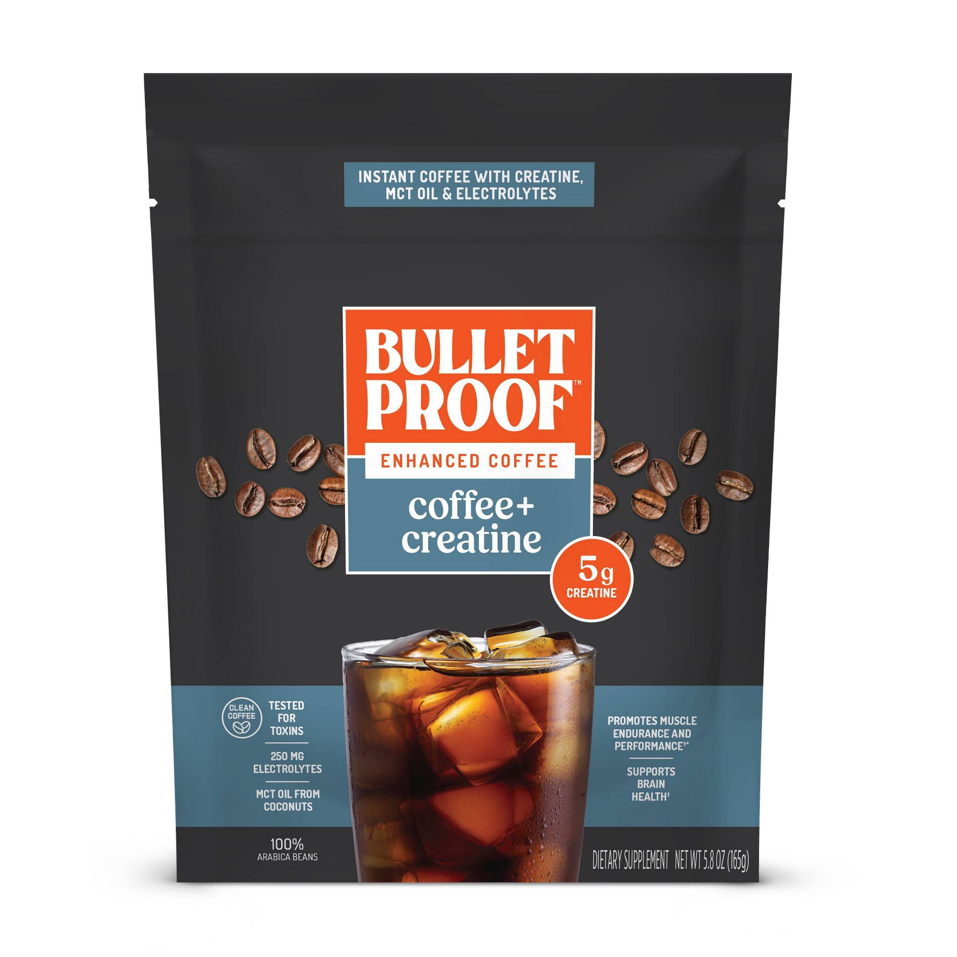 Bulletproof Creatine + Enhanced Instant Coffee - 5.8oz