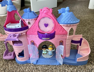 Disney Princess Little People Magical Lights & Dancing Castle Playset :  Target