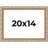 PosterPalooza | 20x14 Modern Bamboo Picture Frame, UV Acrylic, 5 Finishes - 2 of 4