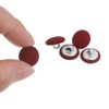 Unique Bargains Metal Shank Round Cloth Covered DIY Sewing Buttons 20 Pcs - 4 of 4