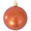 Christmas By Krebs - Plastic Shatterproof Ornament Decoration - Candy Copper, 4 inch (100mm) [4 Count] - 2 of 4