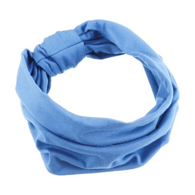 Unique Bargains Polyester Cotton Sweatbands Stretchy Moisture Wicking Headband for Fitness Sport 1 PCS