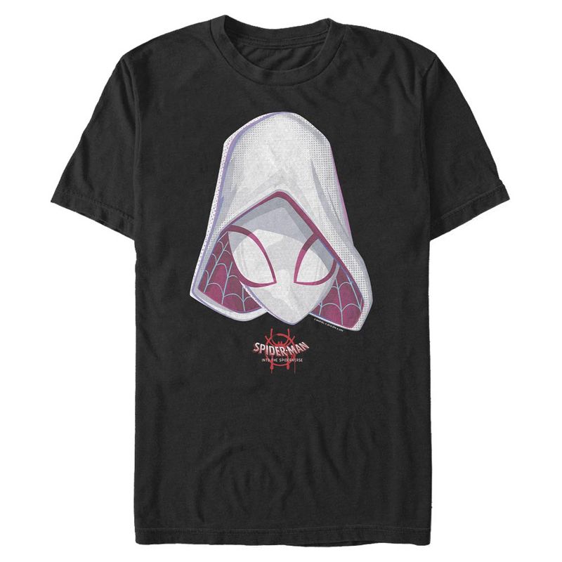 Men's Marvel Spider-Man: Into the Spider-Verse Spider-Gwen Hood T-Shirt, 1 of 5