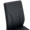 Sapphtopaz Dining Chairs Upholstered PU Leather Chair with C-Shaped Legs and High Backrest Armless Chairs for Dining Room, Kitchen - 3 of 4