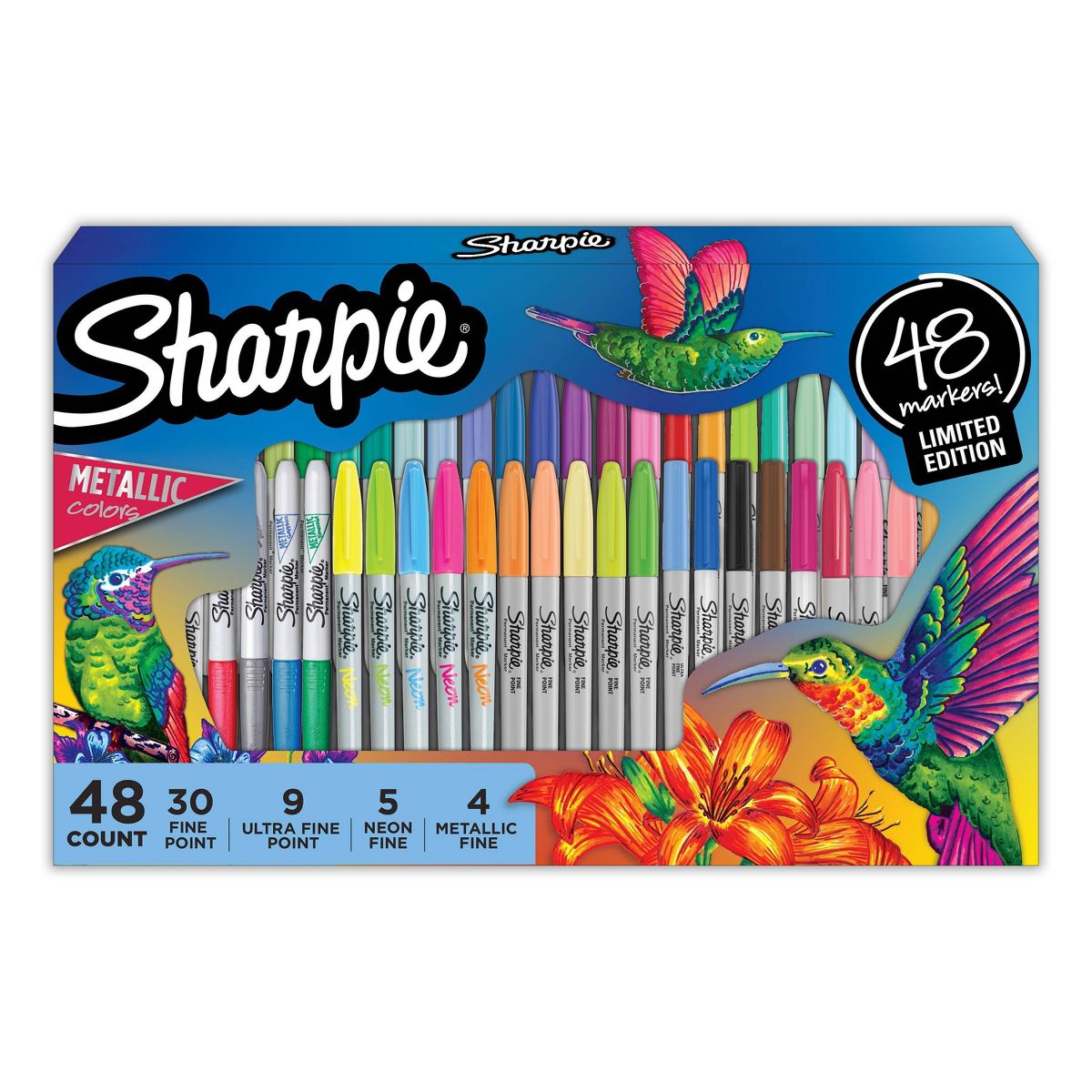 Sharpie Metallic Fine Point Permanent Markers, Assorted 3 ea (Pack of 4), 4  - Fred Meyer