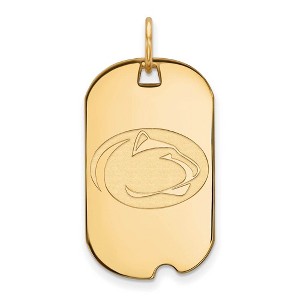 Black Bow Jewelry 10k Yellow Gold Penn State Nittany Lions NCAA Pendant - 1 of 3