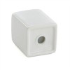 Gibson Our Table Simply White Porcelain 2.25 Inch Square Salt and Pepper Shakers - 2 of 3