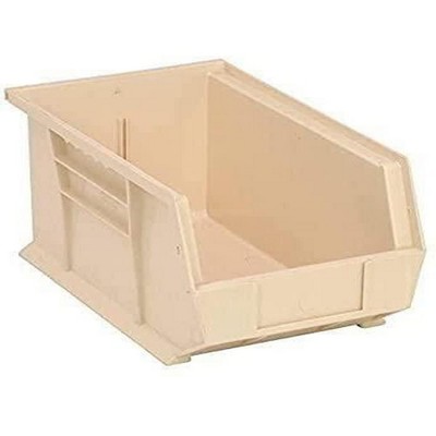 Quantum Storage Systems Bin, Stacking Or Hanging, 8-1/4"W X 13-5/8"D X 6"H