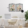 Stupell Industries Minty Garden Flowers 2pc Framed Print Under Glass Set - 3 of 4