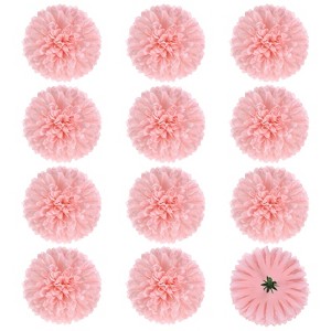 Unique Bargains Silk Fake Chrysanthemum DIY Home Decorations Artificial Flowers 12 Pcs - 1 of 4