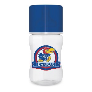 BabyFanatic Officially Licensed Kansas Jayhawks NCAA 9oz Infant Baby Bottle - 1 of 3