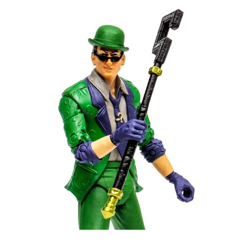 DC Comics Batman 4'' Batman and Riddler Action Figure With Accessories