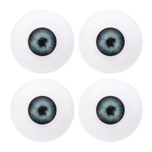 Unique Bargains Realistic DIY Craft Three-Dimensional Acrylic Doll Eyes 2 Pair - 1 of 4