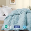 Peace Nest Ultra Soft Noiseless Down Comforter, Natural All Season Duvet Insert - 3 of 4