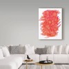 24" x 32" Geometric Fire 1 by Erin Clark - Trademark Fine Art: Gallery-Wrapped Canvas, Modern Decor - 3 of 4