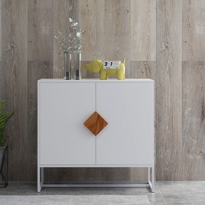 NicBex Modern Design Bedroom White Dressers,Chest of Drawers for Bedroom,Entryway,Wooden Dresser Chest - 1 of 4