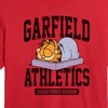 Women's - Garfield - Athletics Couch Potato Division Cropped Graphic T-Shirt - 2 of 4