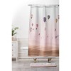 Sisi and Seb Around The World Memory Foam Bath Rug Pink - Deny Designs: Microfiber, Machine Washable, Non-Slip Backing - 3 of 3