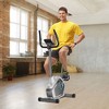 Costway Magnetic Upright Exercise Bike Cycling Bike W/Pulse Sensor 8-Level Fitness - 3 of 4