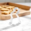 Unique Bargains Cookie Mould Cutter Rabbit Head Shaped Dishwasher Safe Stainless Steel Silver Tone 1Pcs - 2 of 4