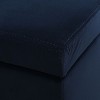 Modern Contemporary Altay Velvet Storage Ottoman with Fabric-Christopher Knight Home - 4 of 4