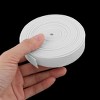 Unique Bargains Polyester Stretchy Sewing Elastic Band 6 Yards White 1 Pc - 4 of 4