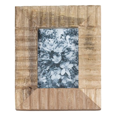 4X6 Carved Wood Photo Frame - Foreside Home & Garden