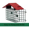 JCS Wildlife XL Suet Cage with Recycled Poly Lumber Roof - 2 of 4