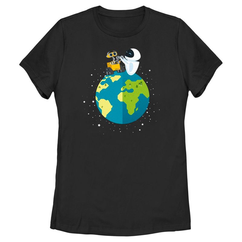 Women's Wall-E Earth Day Eco Robots T-Shirt, 1 of 5