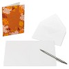 10ct Fall Thank You Card Pack Grateful for You - 2 of 4