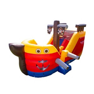 JumpOrange Pirate Ship 15' Water Slide. - 1 of 4