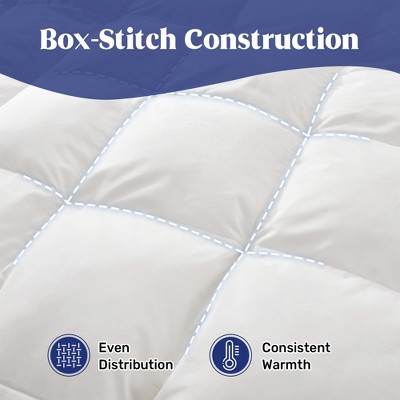 King Size White Goose Down 3-in-1 Comforter with Corner Tabs